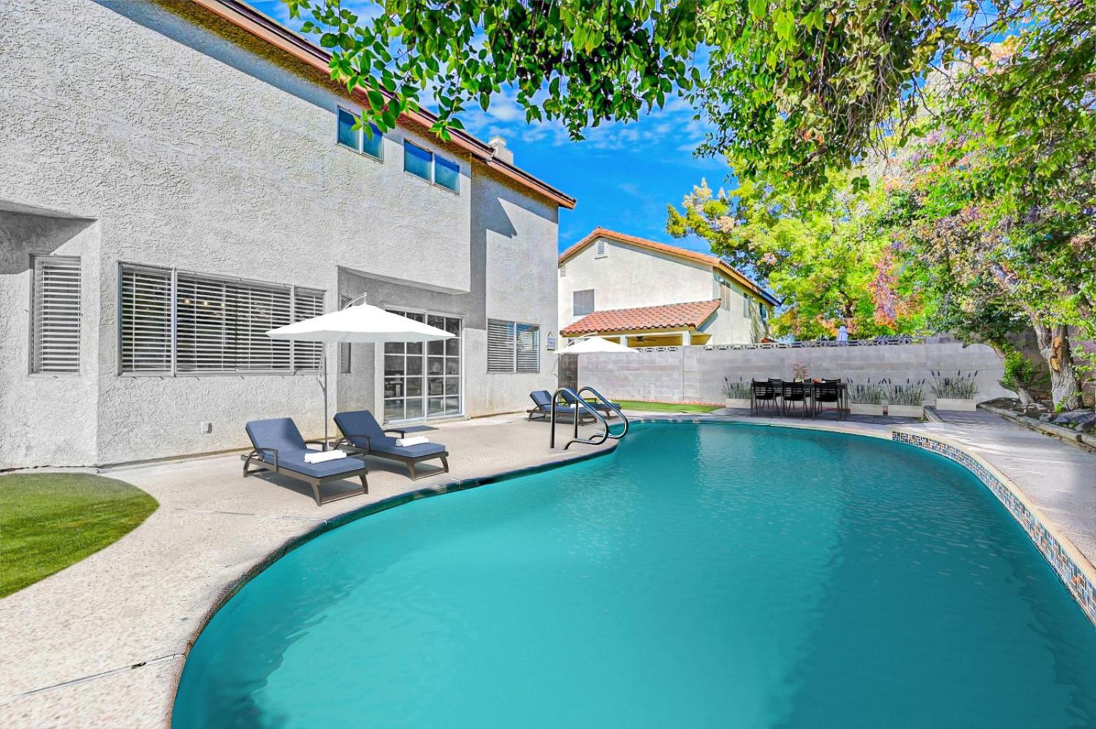 Bright Fun Spacious Home With Pool Las Vegas Exterior photo